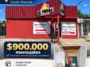 Local calle Guido marizza