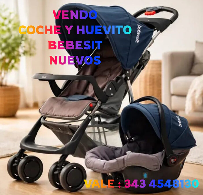 Vendo coche, huevito, cuna evolutiva, y practicuna