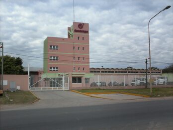 Depósito, oficinas, playa