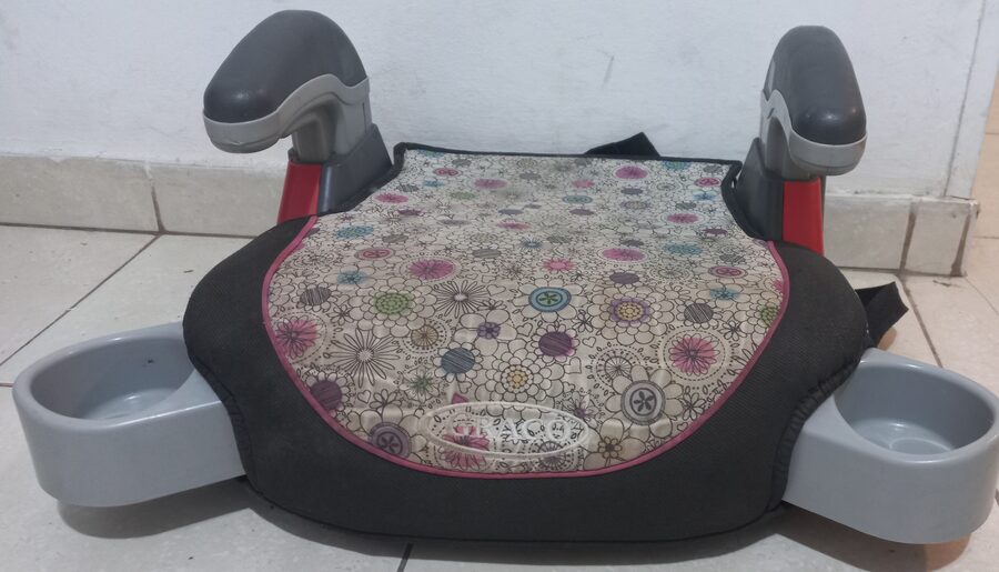 butaca-booster graco turbobooster sin respaldo- hasta 45 kg con posavasos