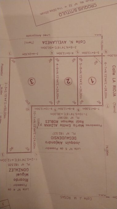 Vendo Terreno en San Julián (El Pingo)