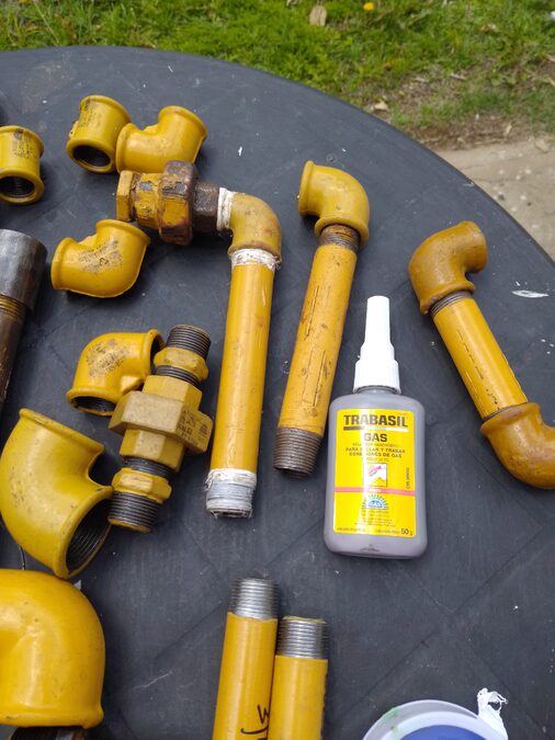 Accesorios de gas