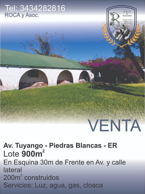 VENDE: ROCCA & Asociados legales-inmobiliaria-arquitectura