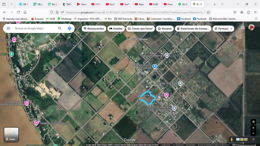 Hectárea en el centro de Pueblo Gral. Alvear-Dpto. Diamante