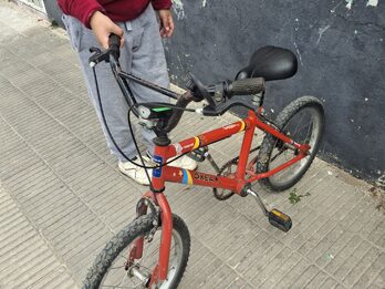 bicicleta rodado 14