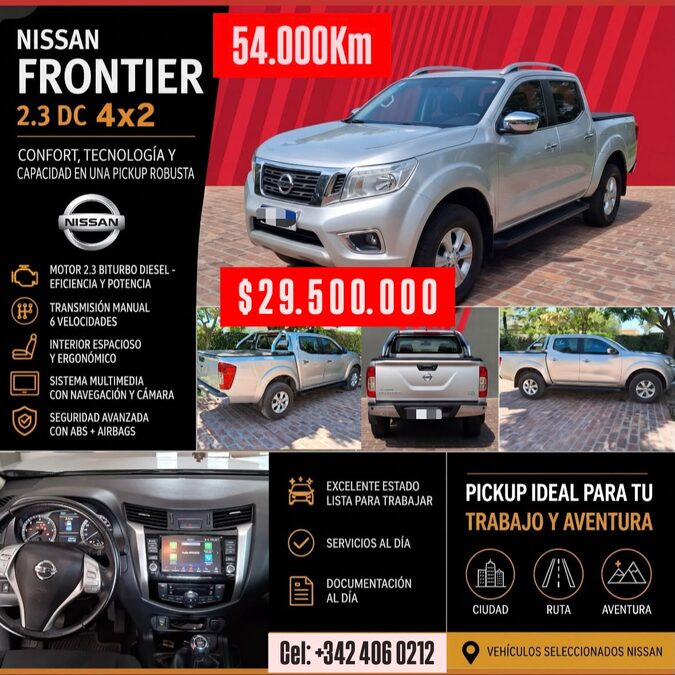 Nissan Frontier 2018 54.000km originales
