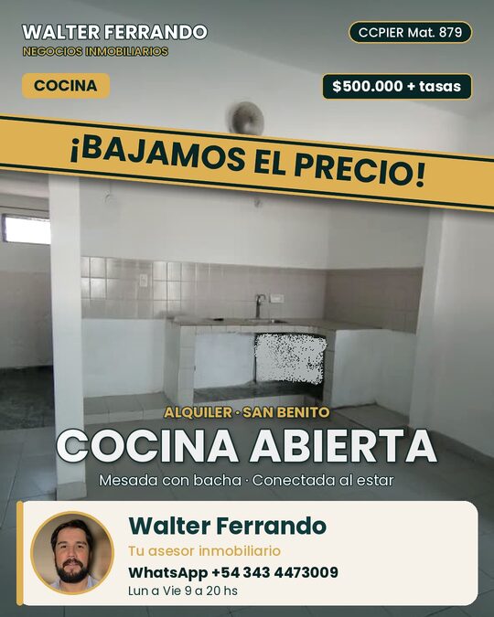 CASA DOS HABITACIONES AVENIDA SAN MARTIN