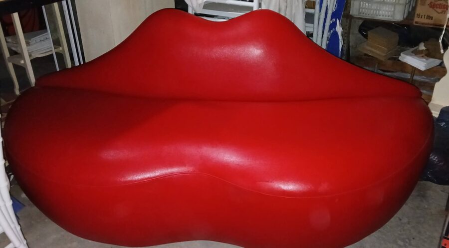 SILLÓN LABIO 💋 para eventos, fiestas, boliche.