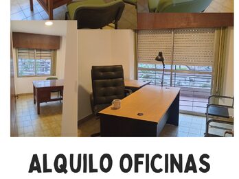 Oficinas semi amobladas