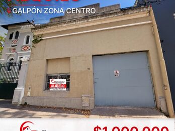 ✅ALQUILO GALPÓN CENTRICO $1.000.000 FINAL🔥