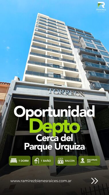 ¡Oportunidad cerca del Parque Urquiza!