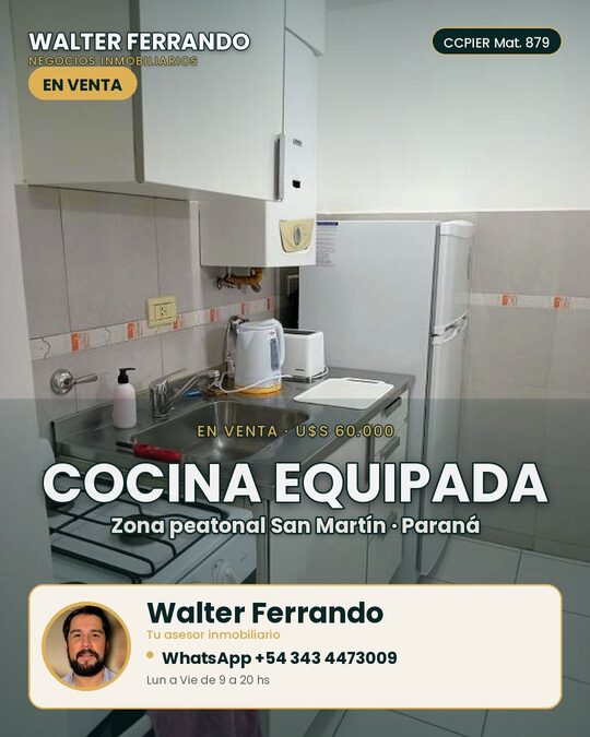 VENTA AMOBLADO